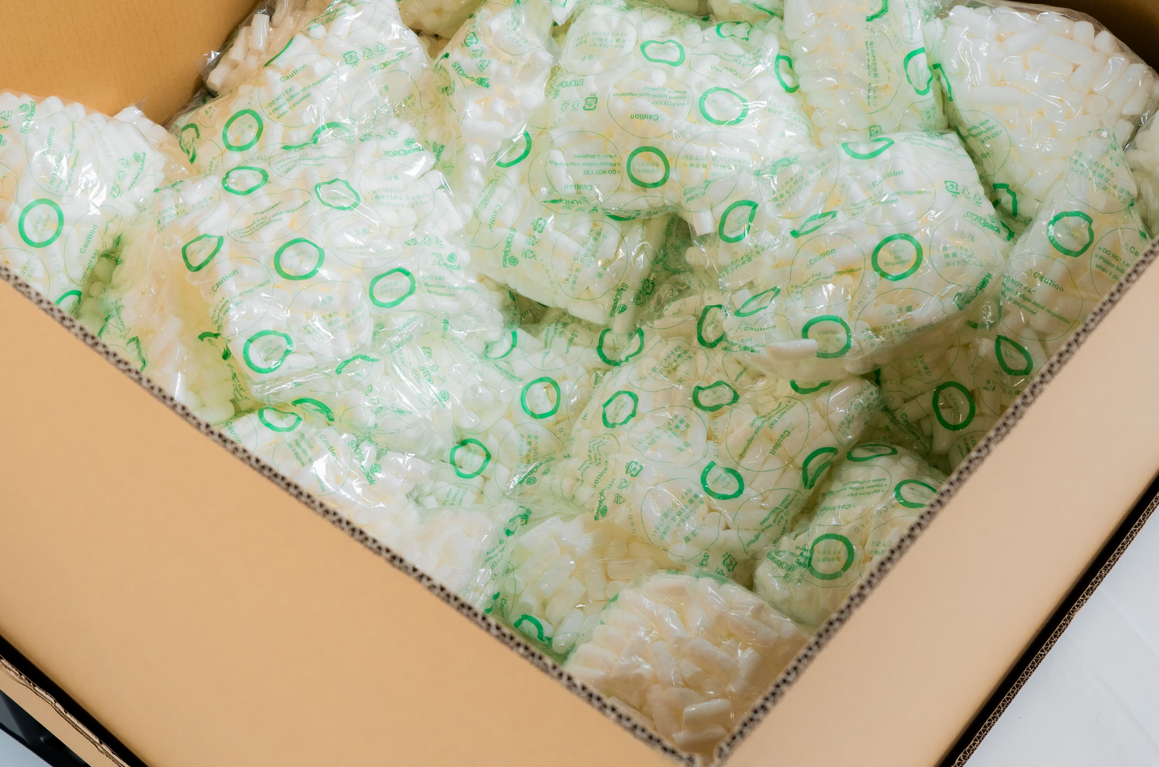 緩衝材のイメージ(梱包用クッション材)